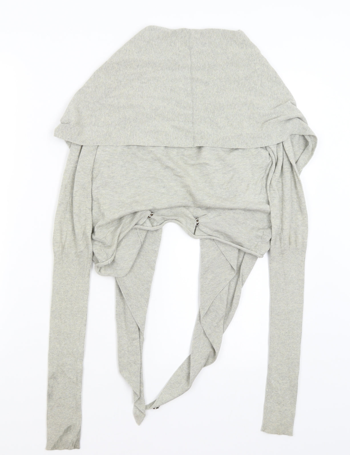 All Saints Womens Grey   Wrap Jumper Size XS