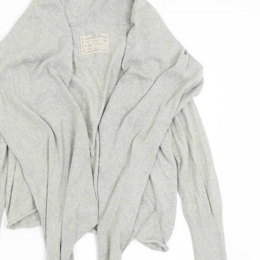 All Saints Womens Grey   Wrap Jumper Size XS