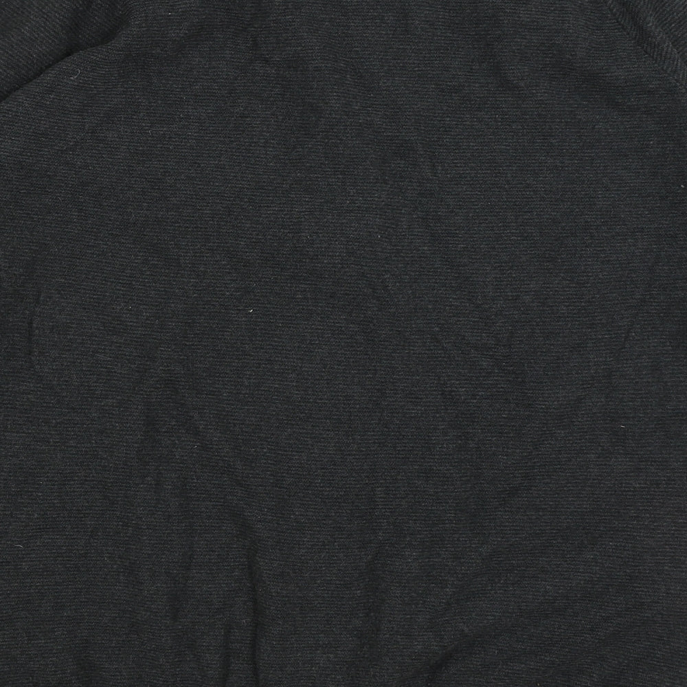 ACW 85 Mens Grey   Full Zip Jumper Size L