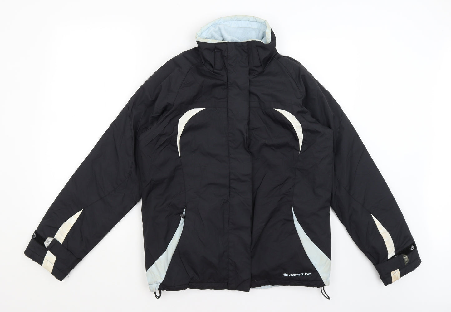 Dare 2 Be Womens Black   Rain Coat Coat Size 12
