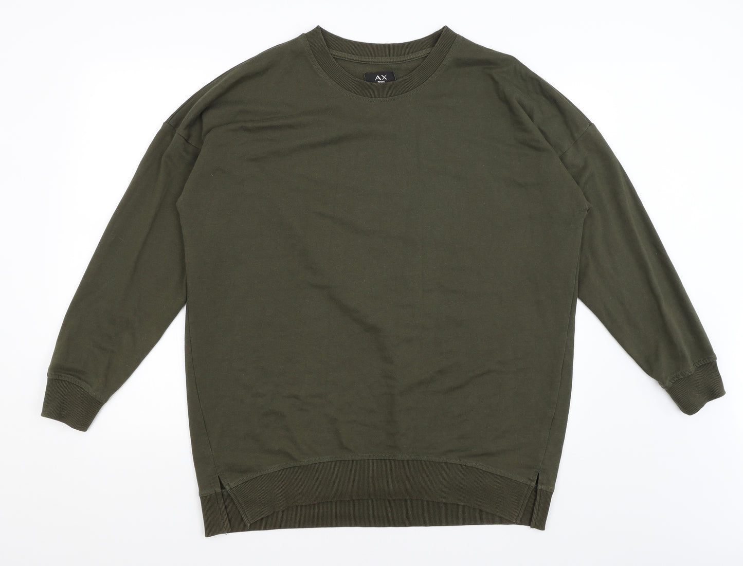 AX Paris Mens Green   Pullover Jumper Size M
