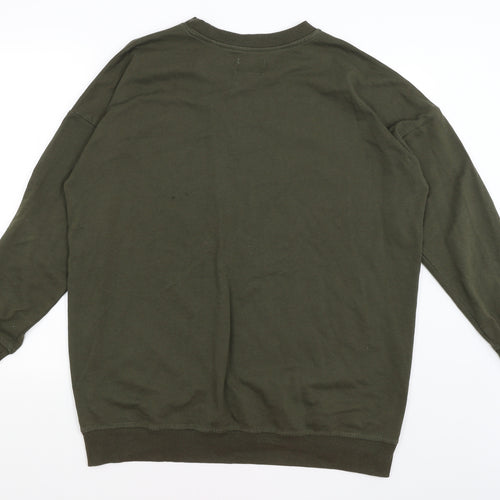 AX Paris Mens Green   Pullover Jumper Size M