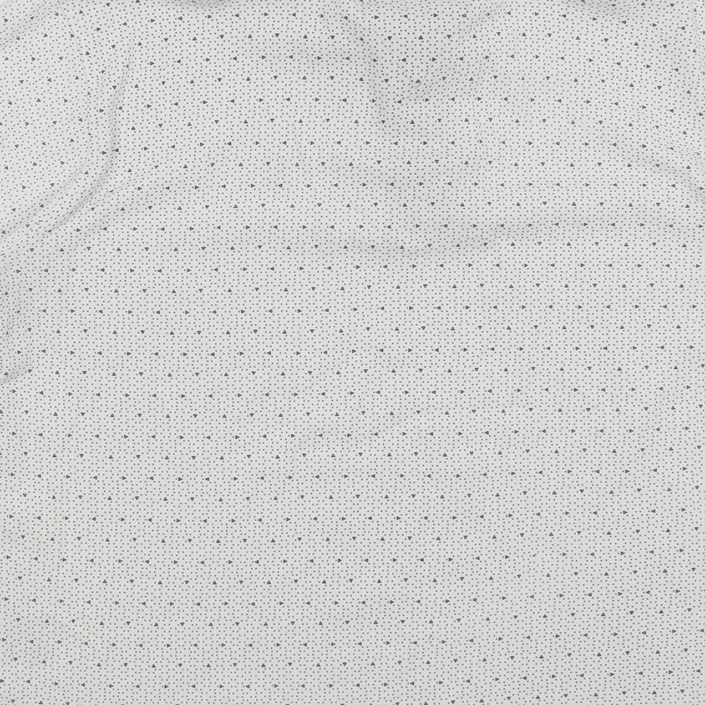Ralph Lauren Mens White Geometric   Polo Size XL