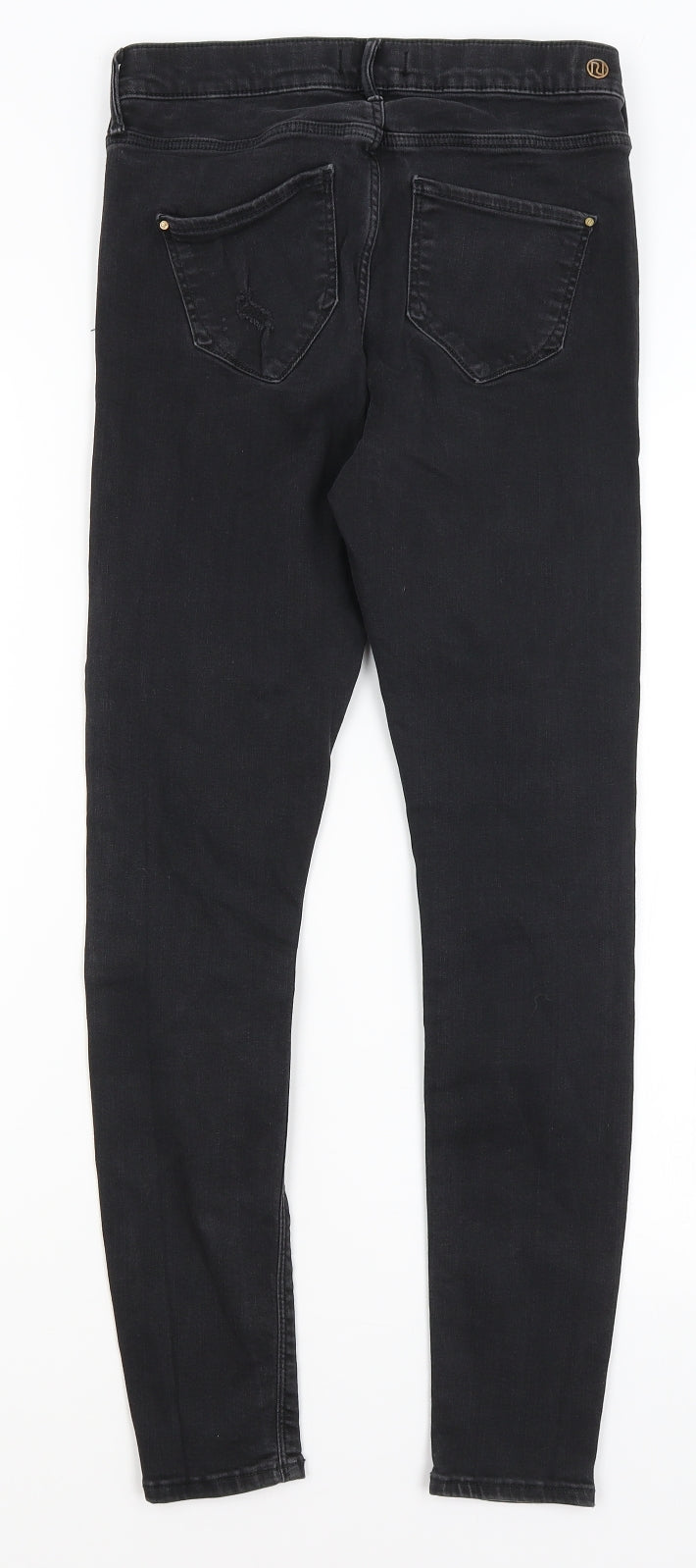River Island Womens Black   Skinny Jeans Size 10 L26 in