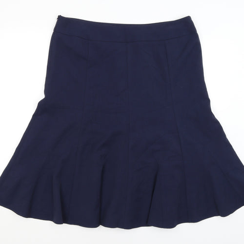 EAST Womens Blue   Flare Skirt Size 16
