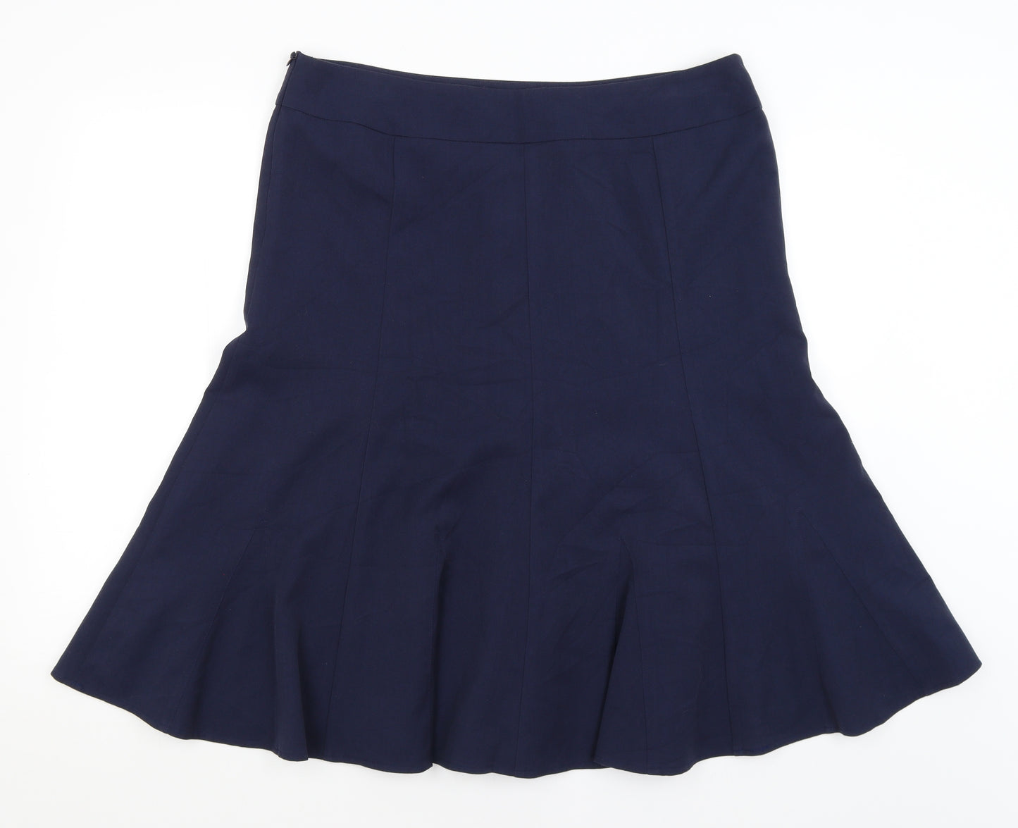 EAST Womens Blue   Flare Skirt Size 16