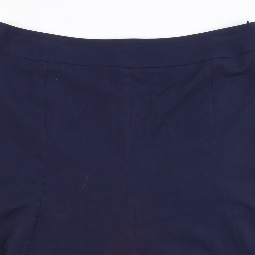 EAST Womens Blue   Flare Skirt Size 16