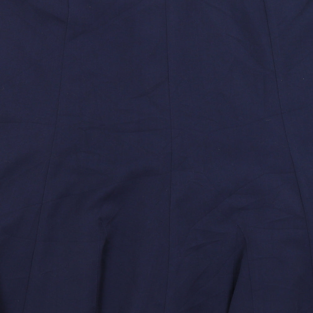 EAST Womens Blue   Flare Skirt Size 16
