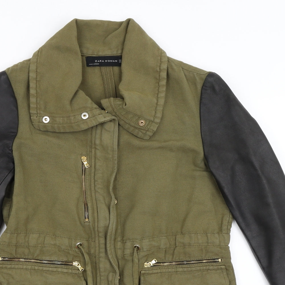 Zara Womens Green   Jacket  Size S