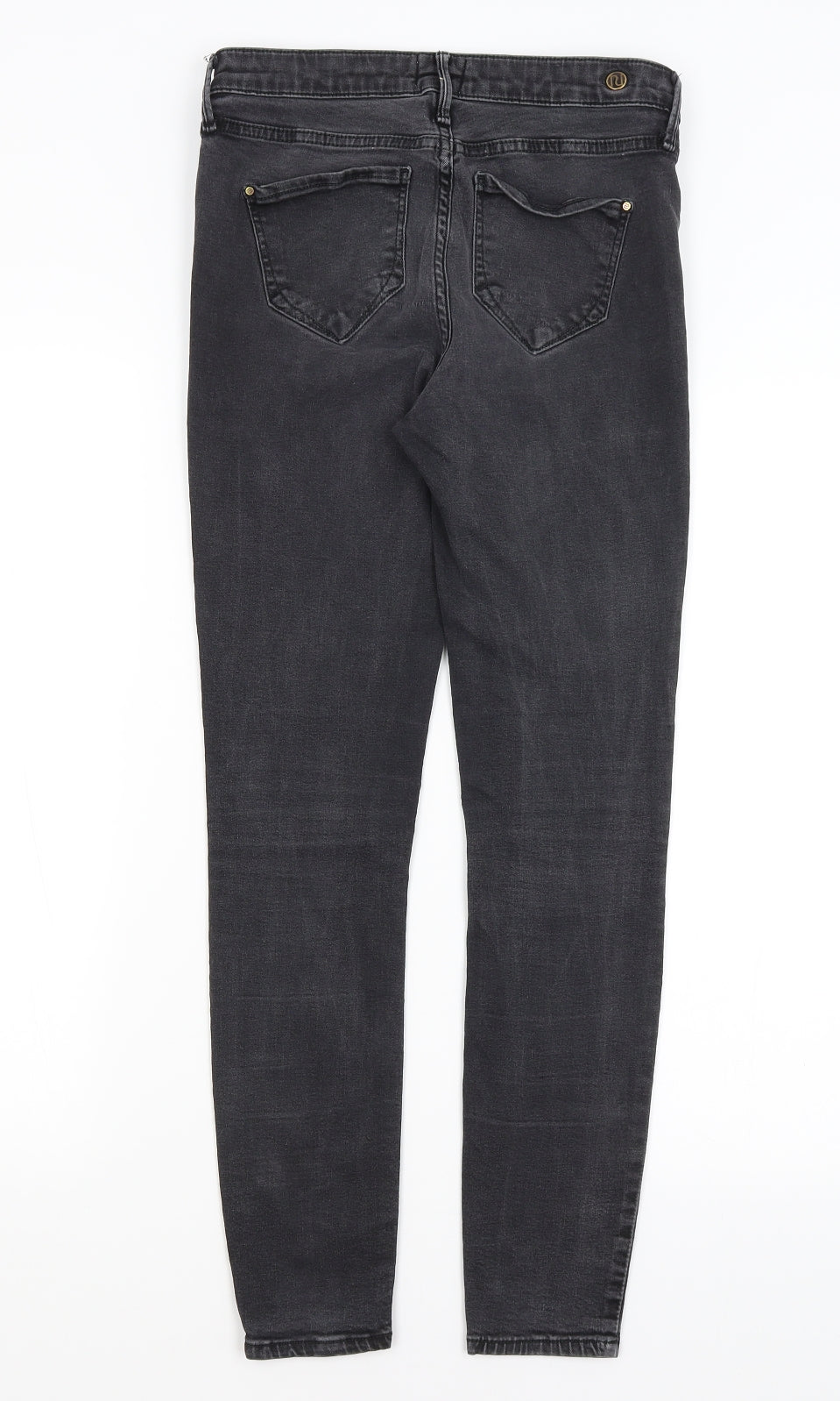 River Island Womens Grey   Skinny Jeans Size 10 L27 in