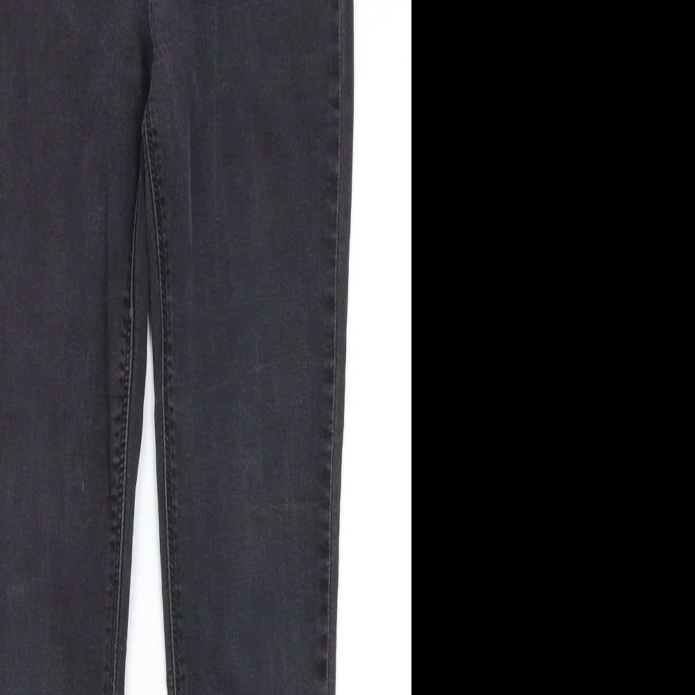 River Island Womens Grey   Skinny Jeans Size 10 L27 in
