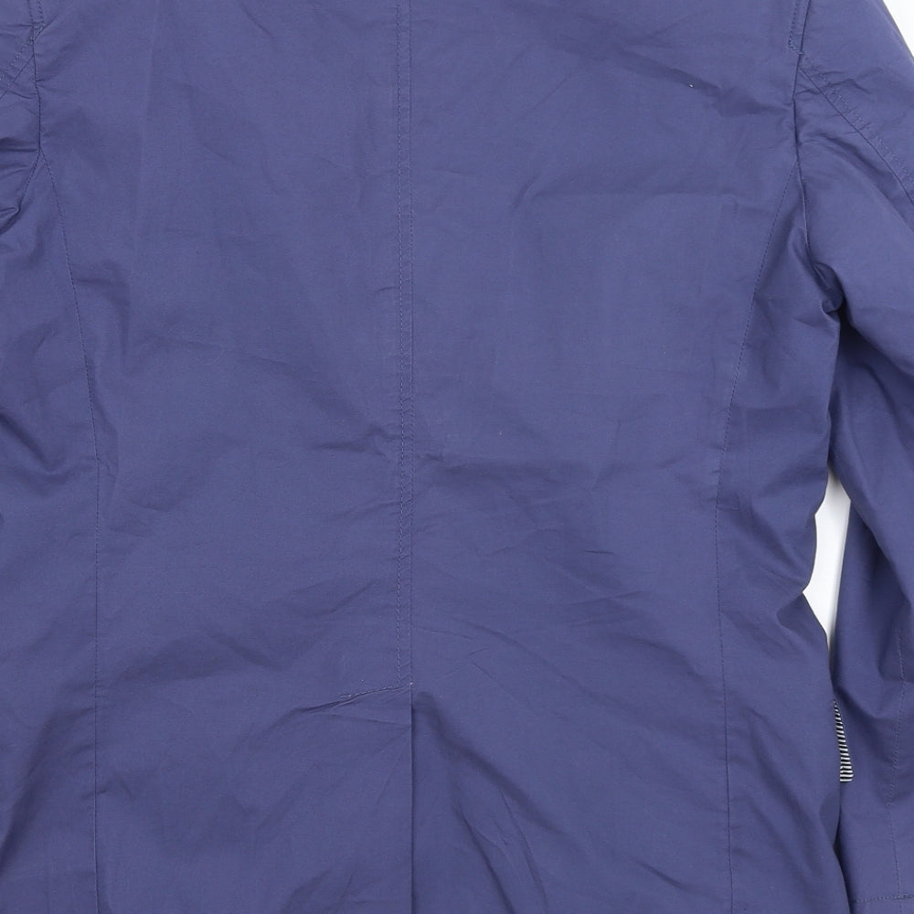 Oakman Mens Blue   Jacket Blazer Size M