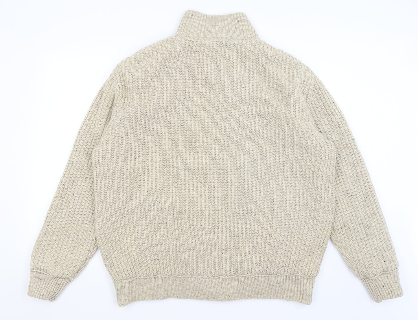 Mantaray Mens Beige   Cardigan Jumper Size L