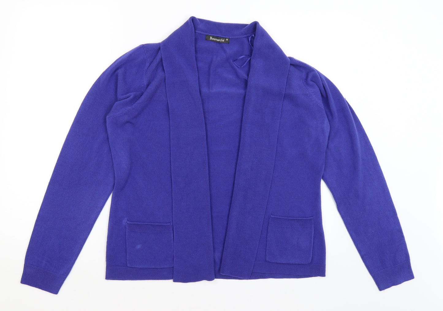 Bonmarche Womens Purple   Cardigan Jumper Size 16