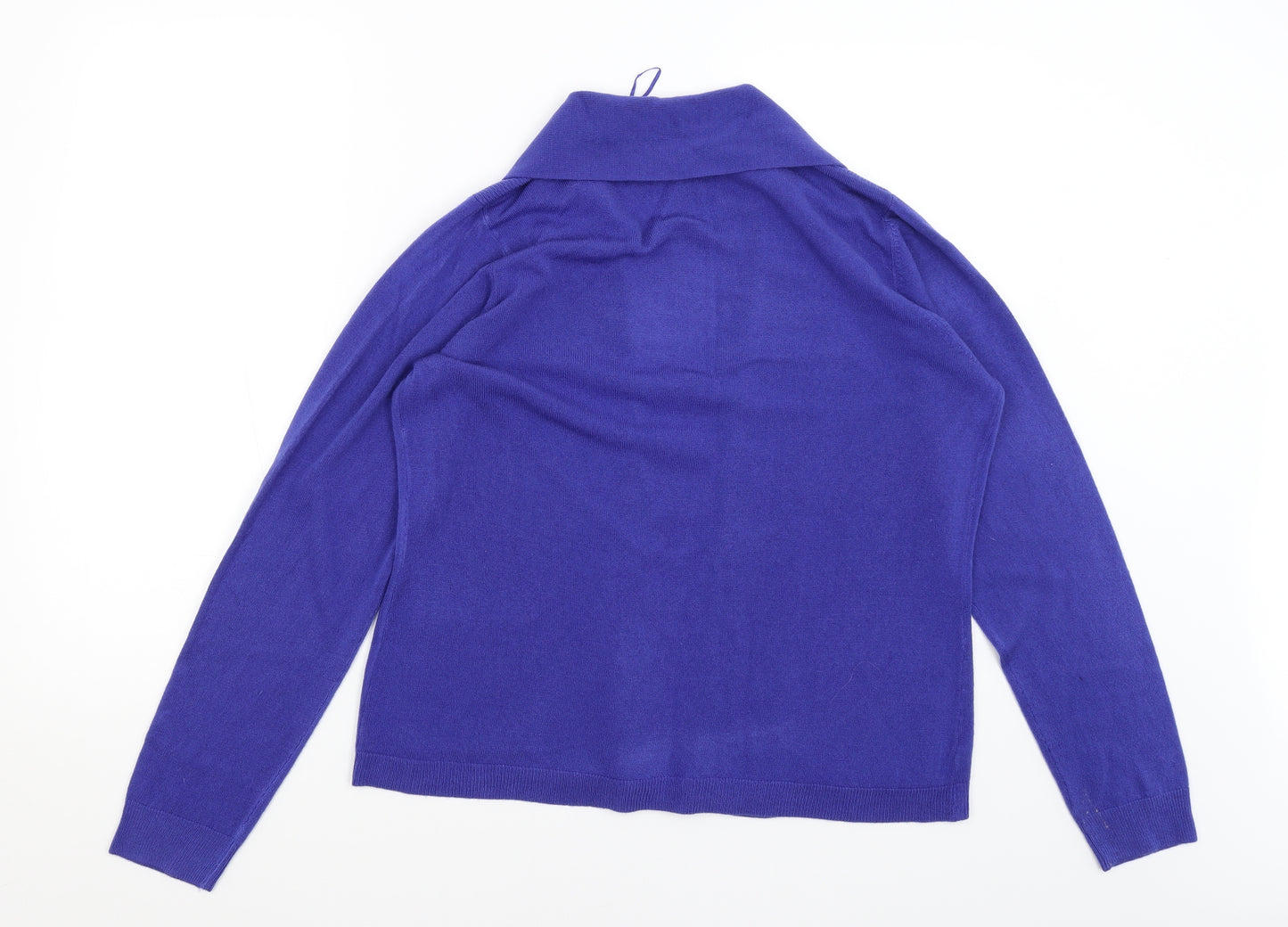 Bonmarche Womens Purple   Cardigan Jumper Size 16