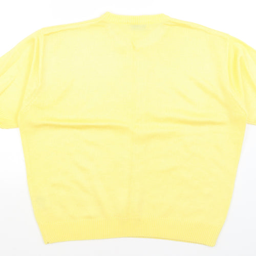Berkertex Womens Yellow   Pullover Jumper Size 18