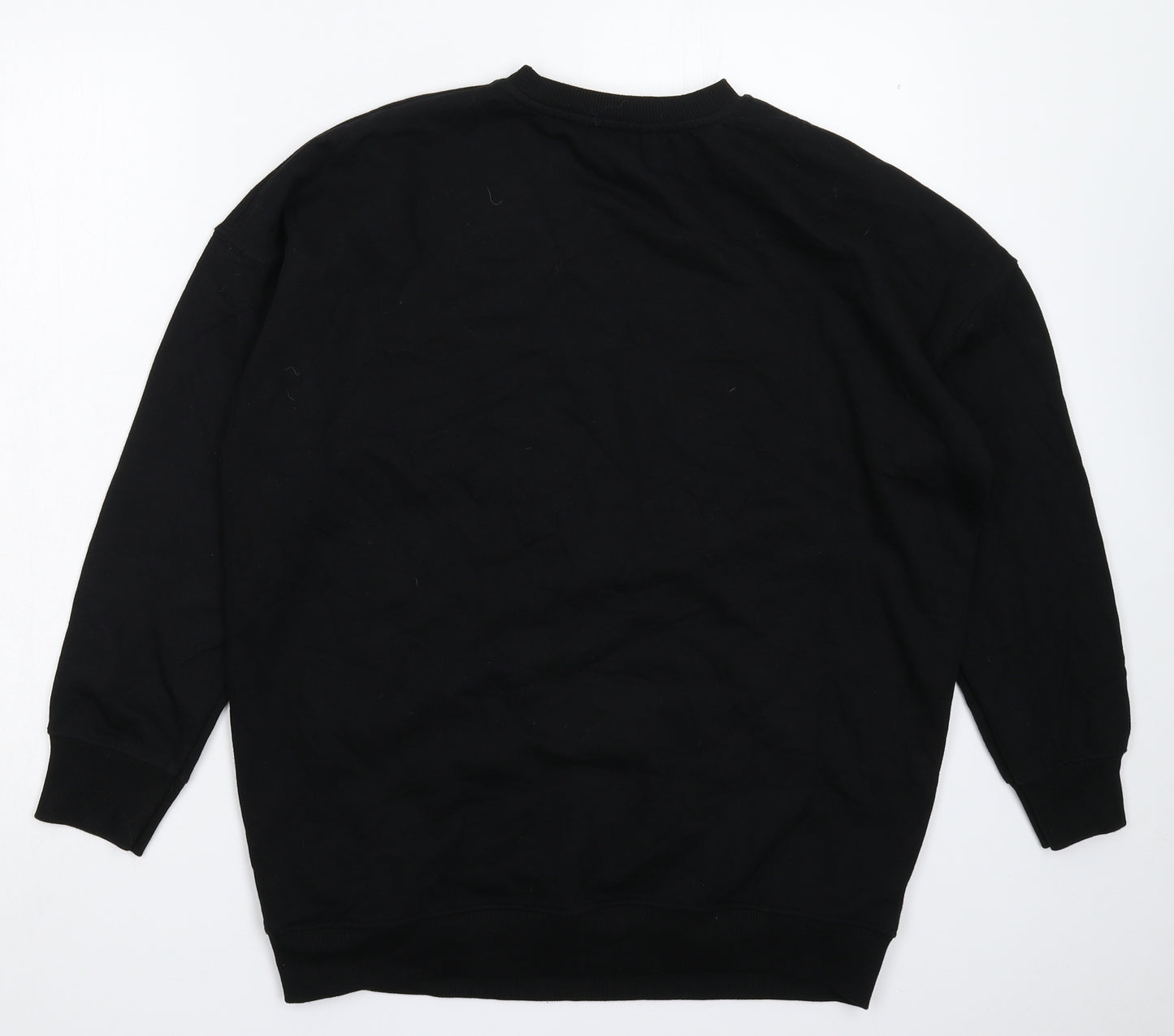 New Look Womens Black   Pullover Sweatshirt Size S