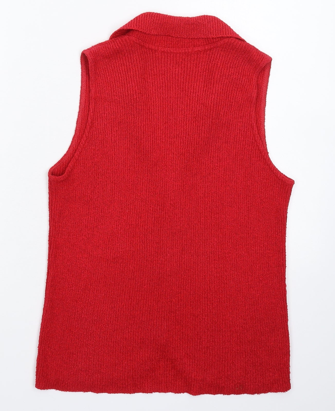 George Womens Pink  Knit Vest Jumper Size 14