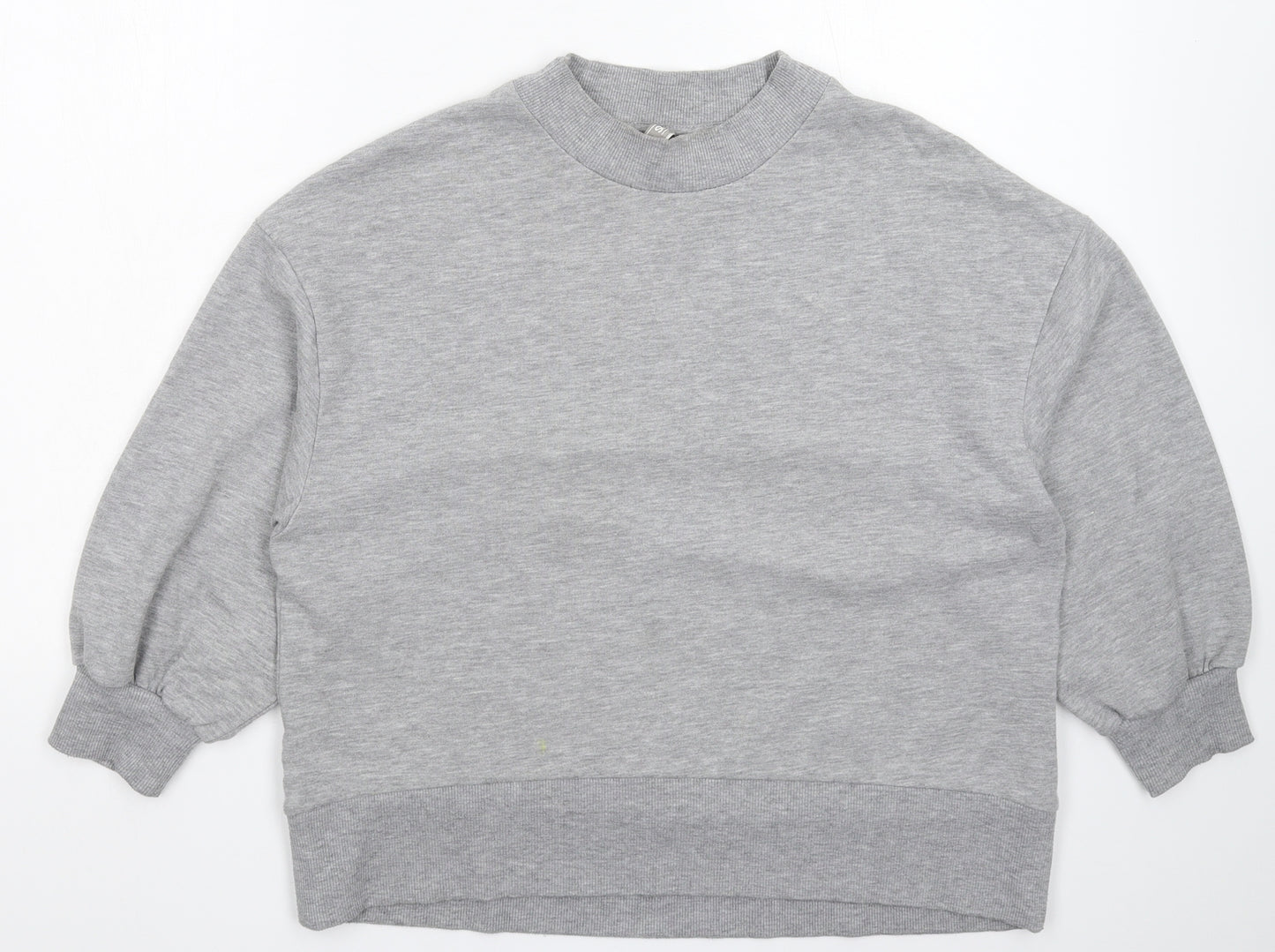 ASOS Womens Grey   Pullover Sweatshirt Size 10  - Oversized
