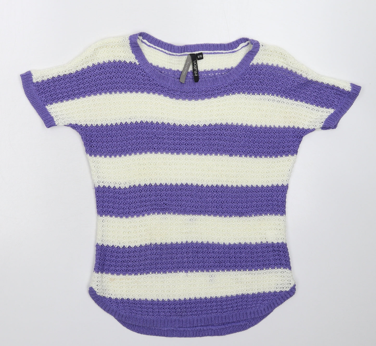 Intuition Womens Multicoloured  Knit Pullover Jumper Size 10