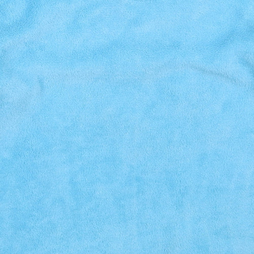 Chill Out Boys Blue Solid Fleece  Pyjama Top Size 8-9 Years