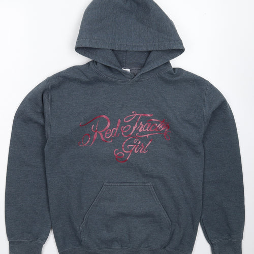 Gildan Mens Grey   Pullover Hoodie Size S