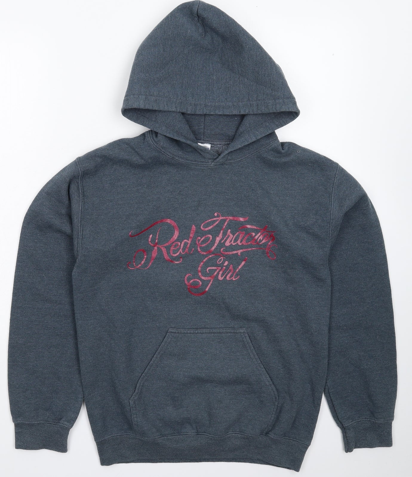 Gildan Mens Grey   Pullover Hoodie Size S