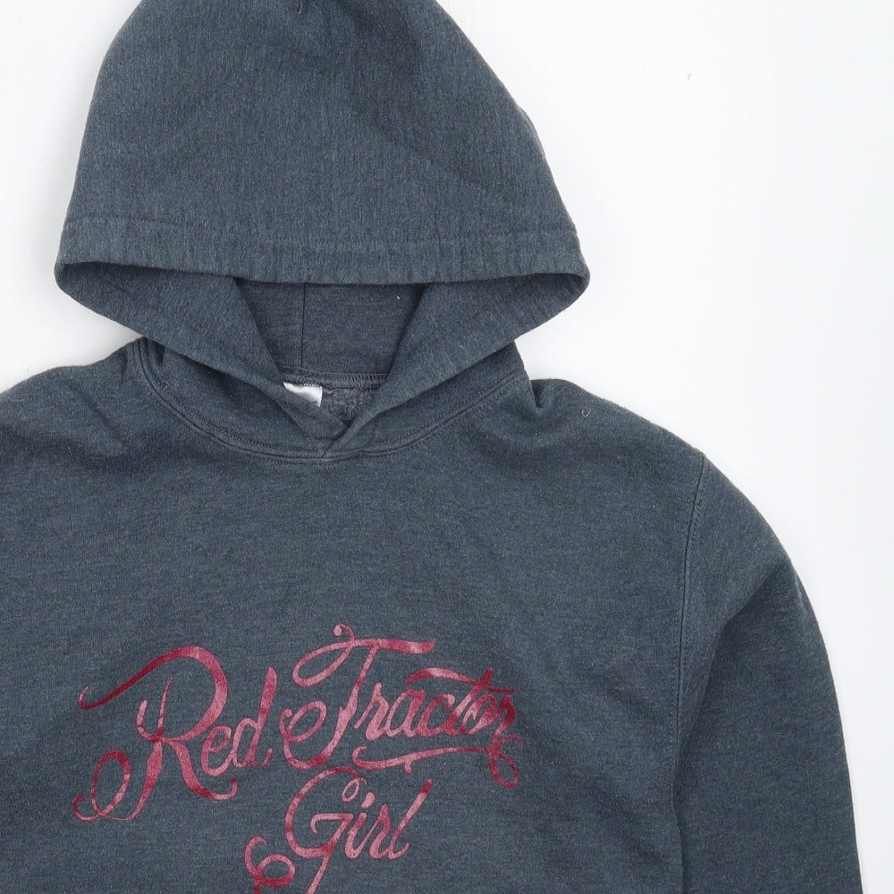 Gildan Mens Grey   Pullover Hoodie Size S