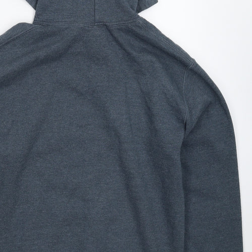 Gildan Mens Grey   Pullover Hoodie Size S