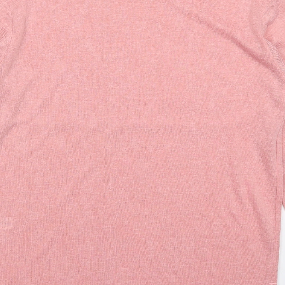 George Womens Pink  Knit Pullover Jumper Size 12