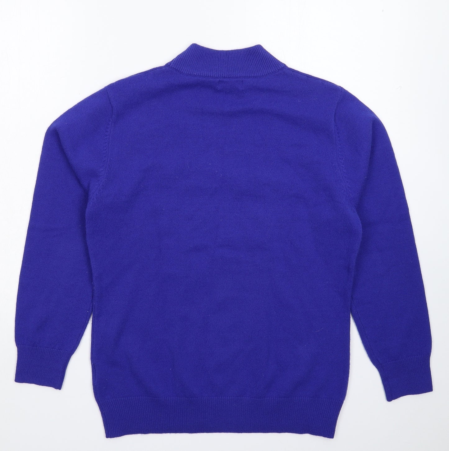 Paramour Womens Blue  Knit Pullover Jumper Size L