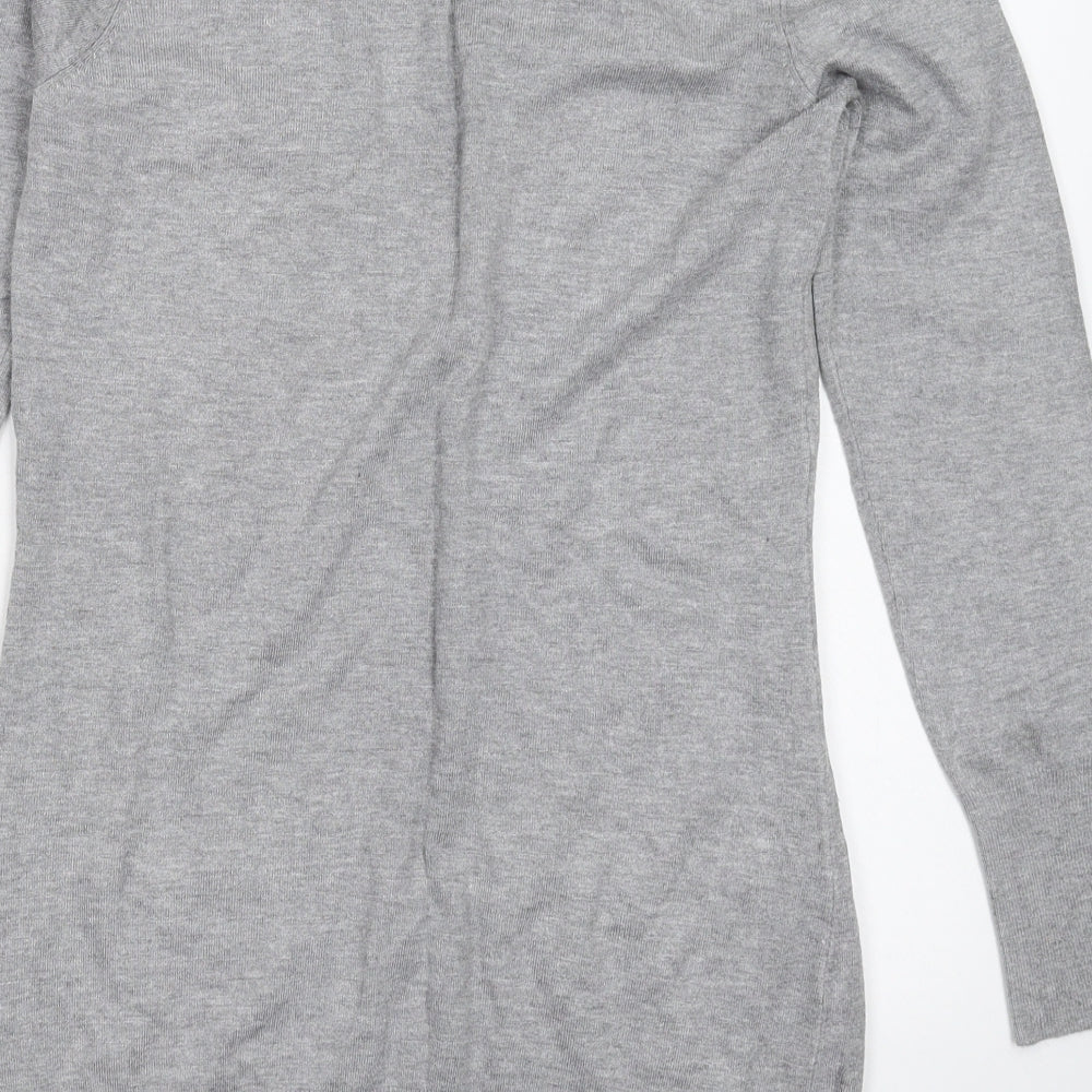 George Womens Grey  Knit Cardigan Jumper Size 12