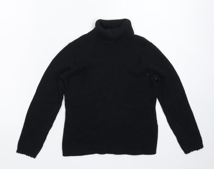 George Boys Blue Knit Pullover Jumper Size M