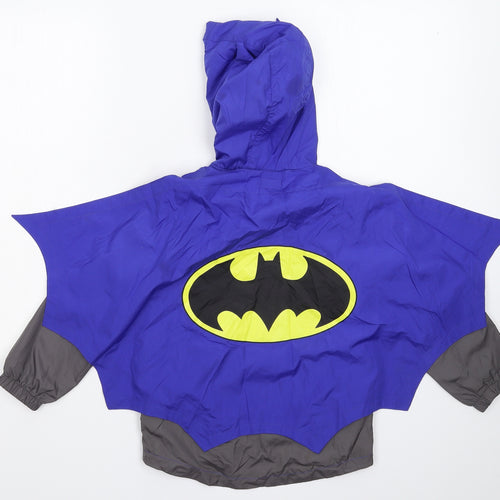 George Girls Multicoloured   Jacket  Size 5-6 Years  - Batman