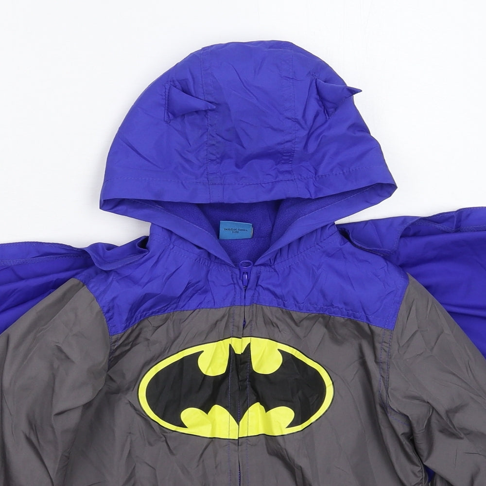 George Girls Multicoloured   Jacket  Size 5-6 Years  - Batman