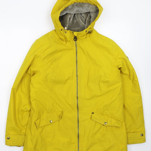 Regatta Womens Yellow   Jacket Coat Size 16