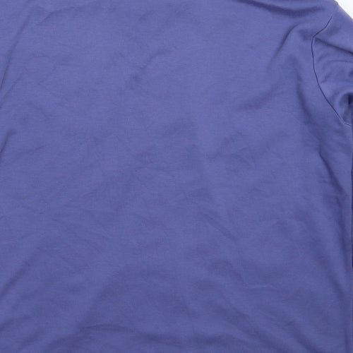 Preworn Womens Blue   Basic Button-Up Size 14