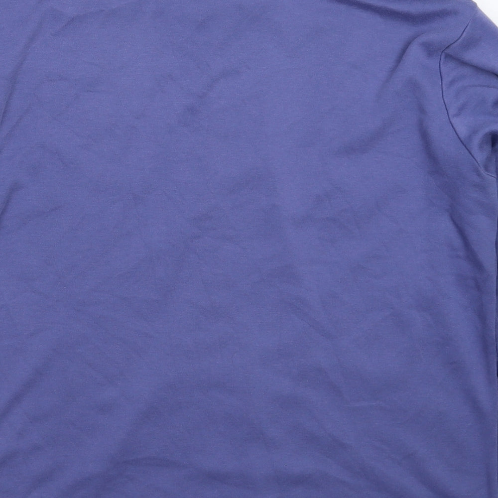 Preworn Womens Blue   Basic Button-Up Size 14