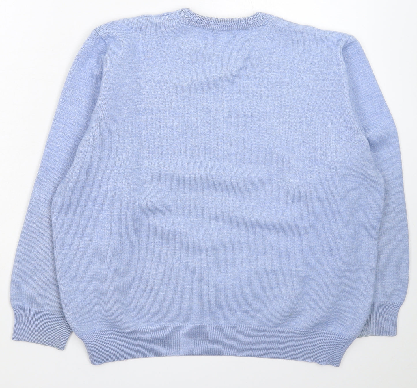 Wolsey Womens Blue  Knit Pullover Jumper Size L