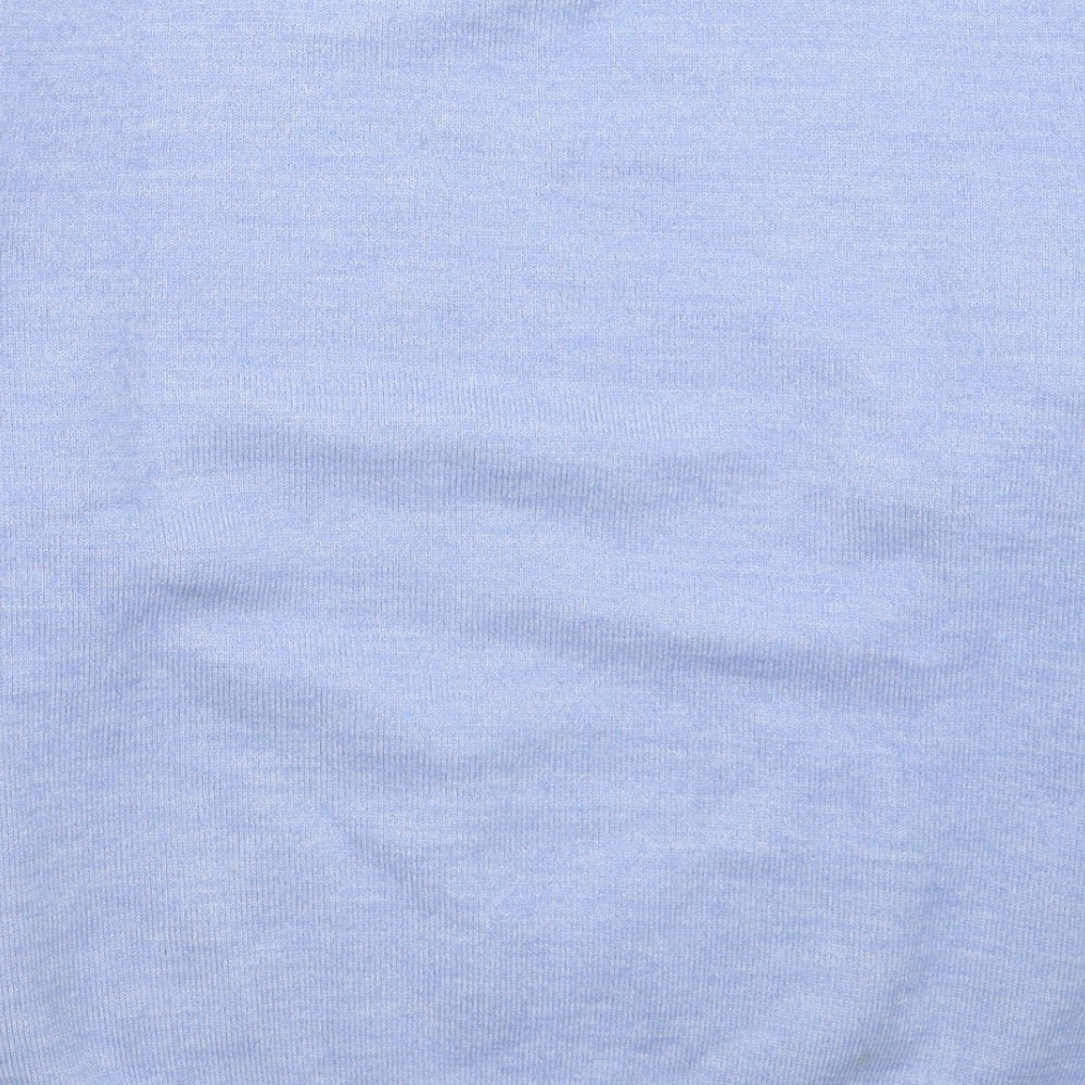 Wolsey Womens Blue  Knit Pullover Jumper Size L