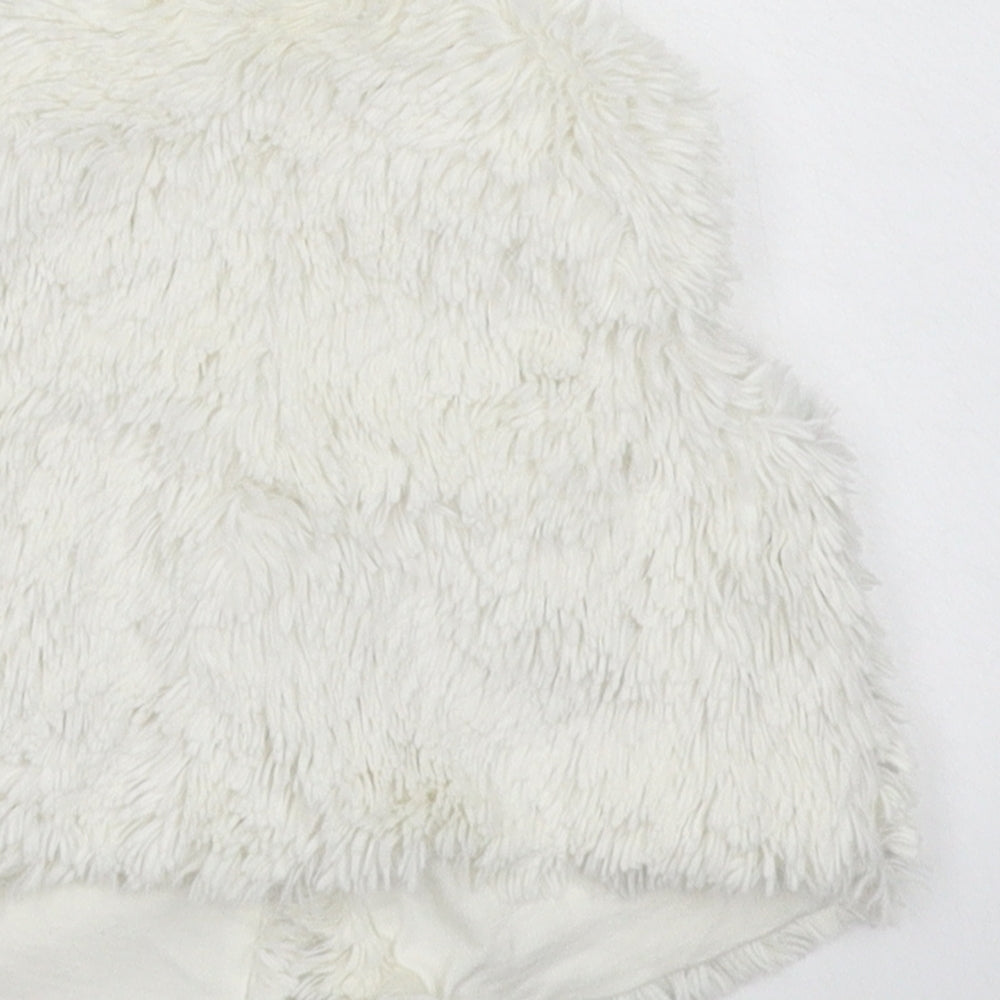 NEXT Baby White   Gilet Jacket Size 12-18 Months