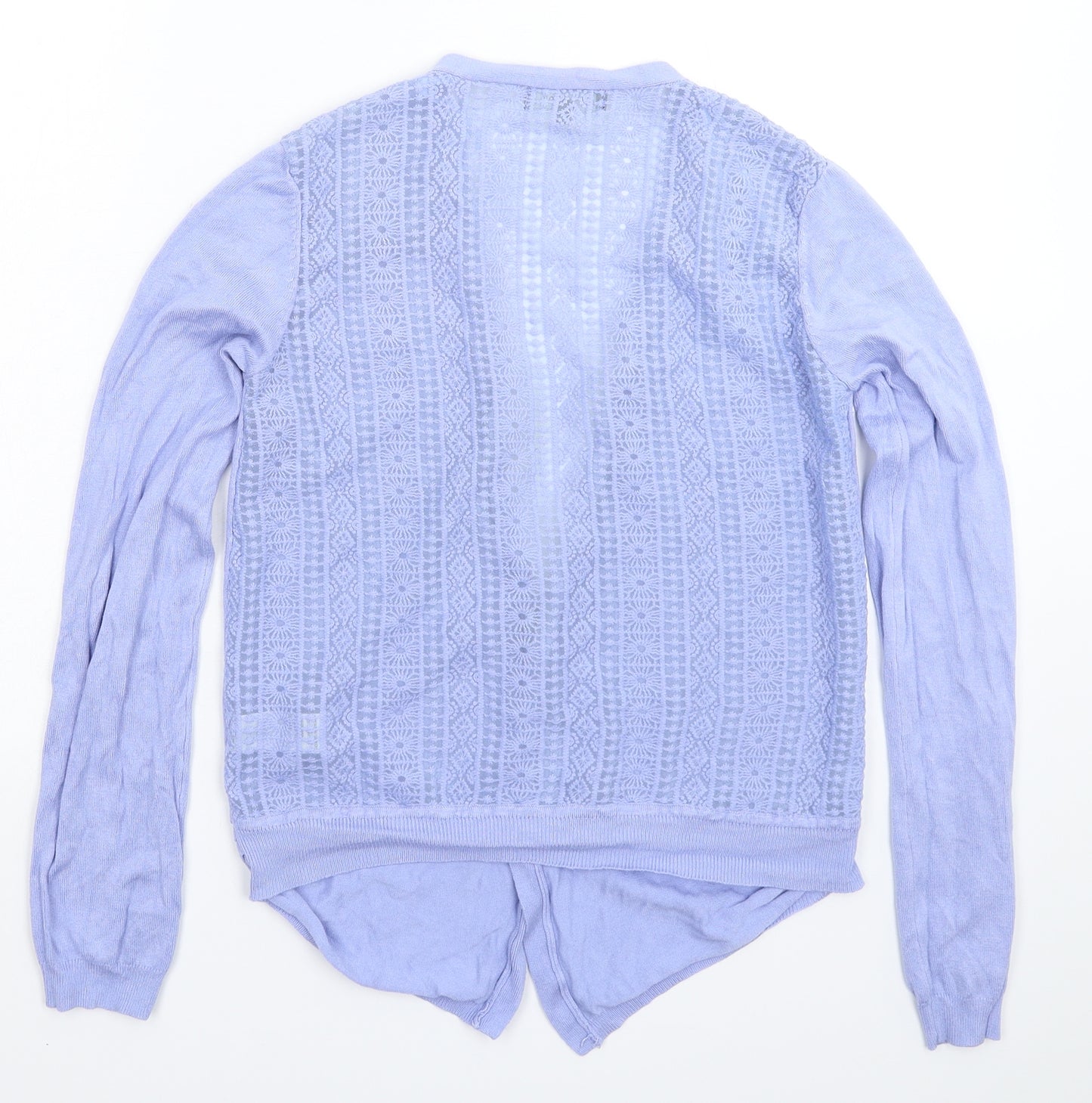 New Look Womens Blue  Knit Cardigan Jumper Size 12