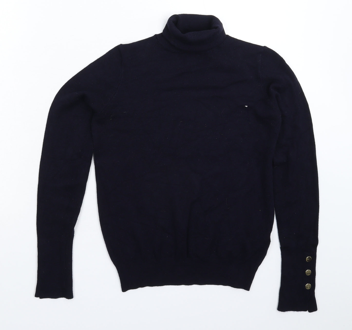 Zara Womens Blue  Knit Pullover Jumper Size S