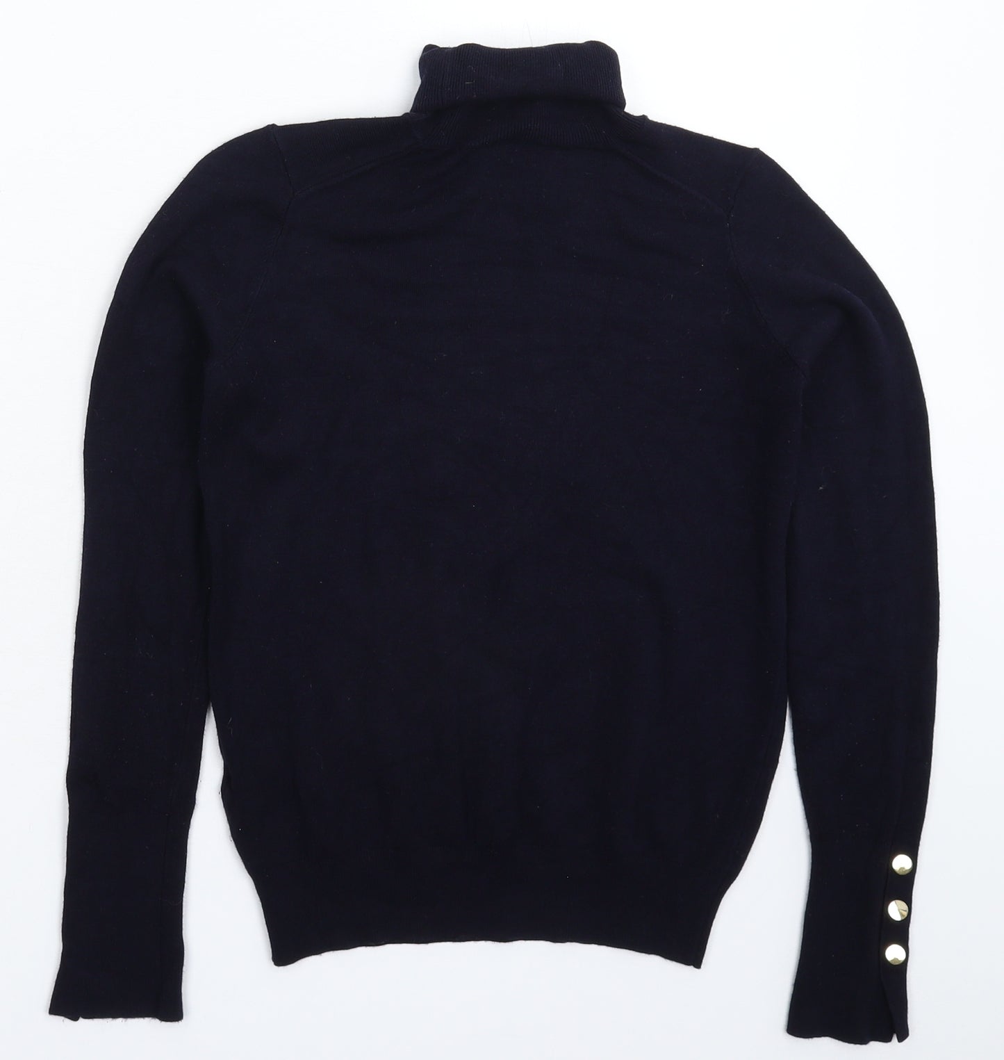 Zara Womens Blue  Knit Pullover Jumper Size S