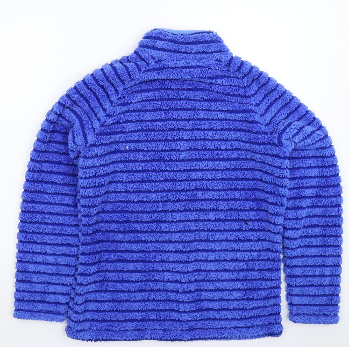 Craghoppers Womens Blue Striped Fleece Jacket  Size 14