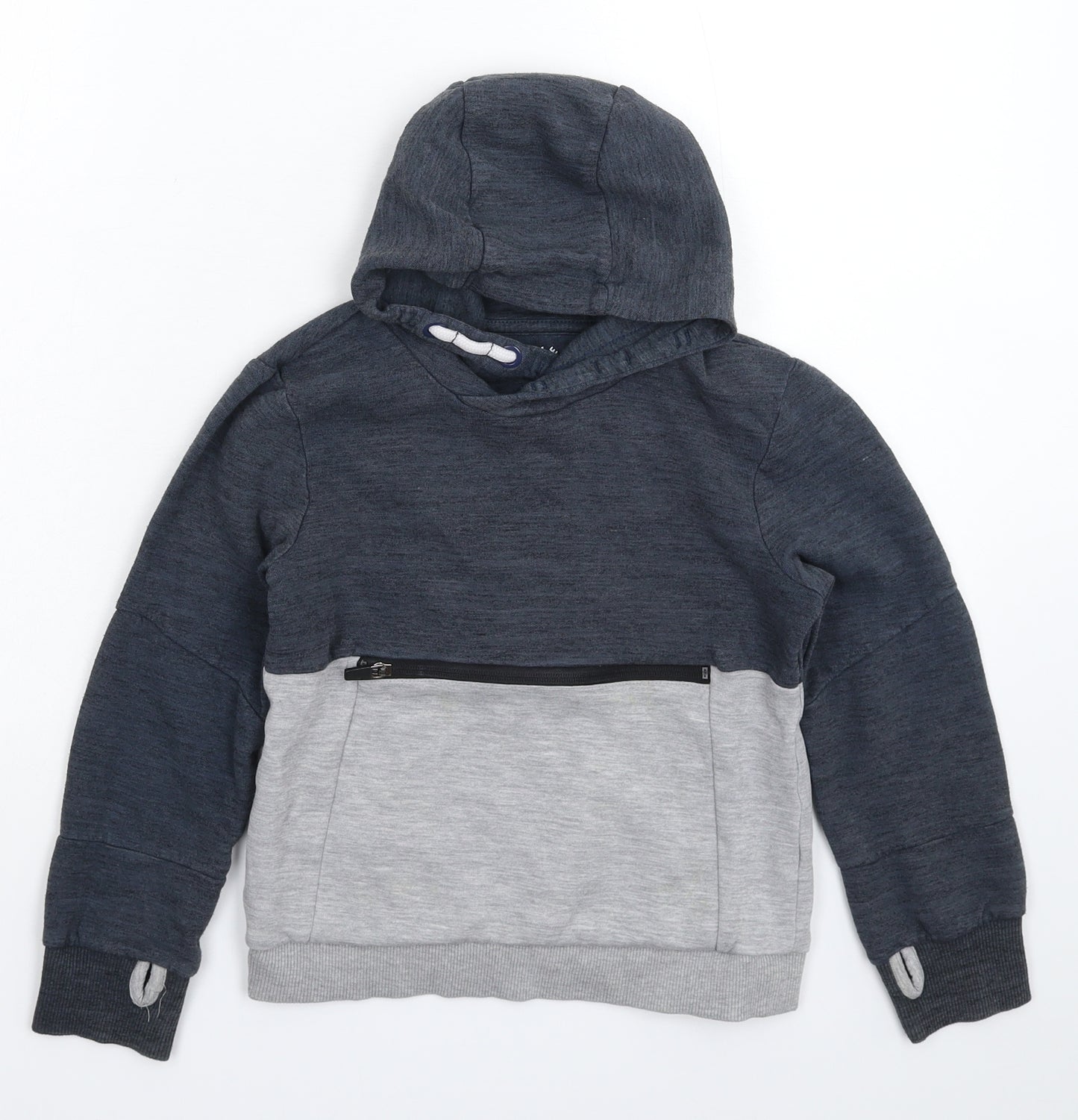 Nutmeg Boys Grey   Pullover Hoodie Size 8-9 Years