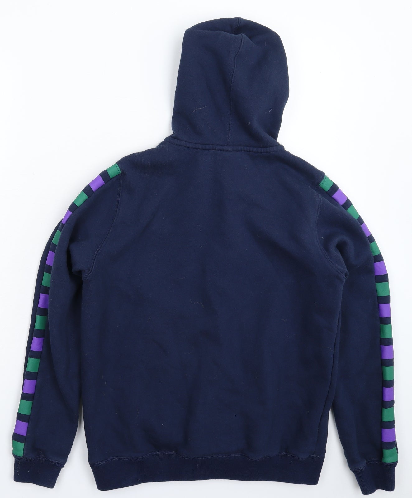 Macron Boys Blue   Full Zip Hoodie Size XL