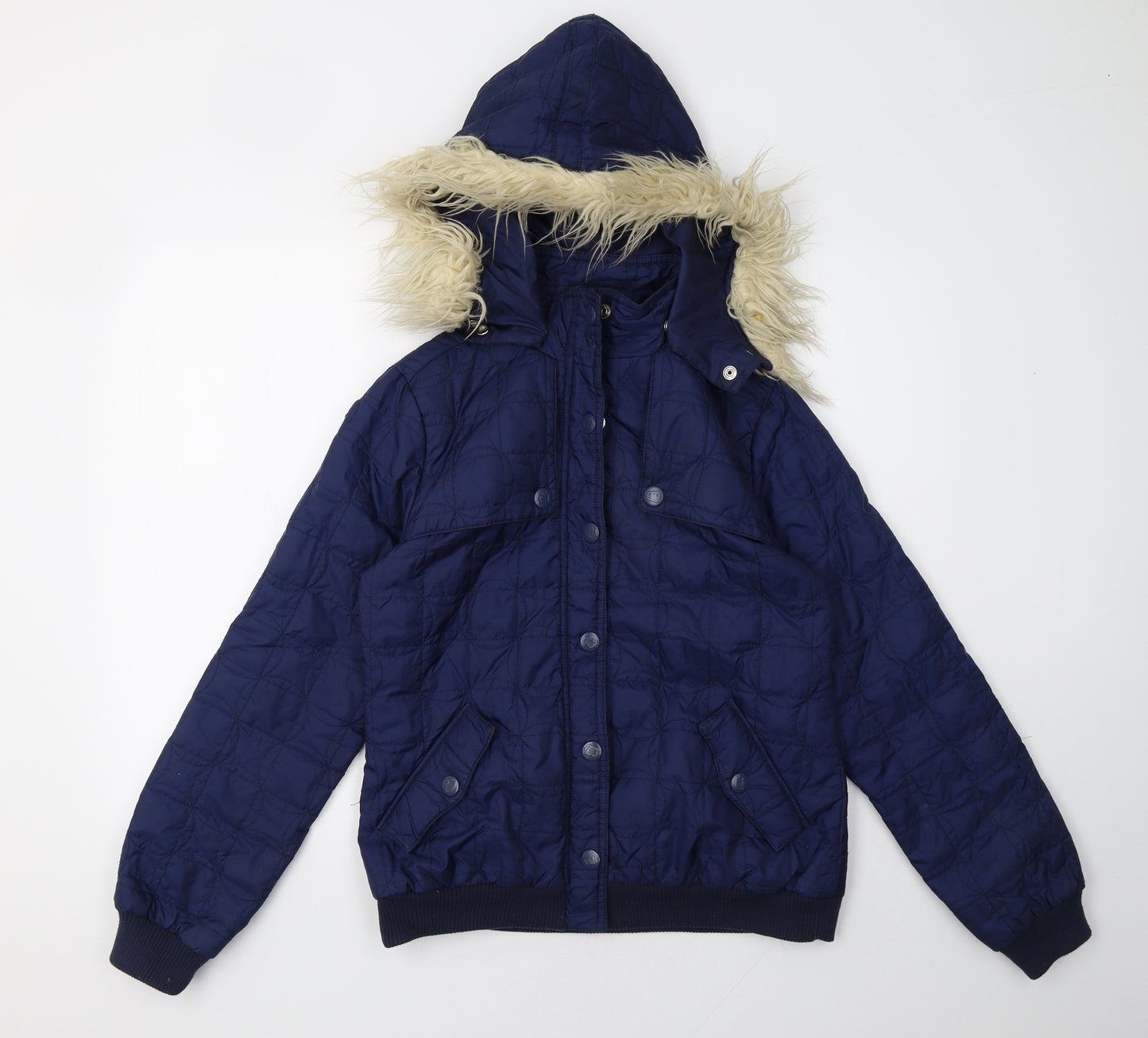 Paul Frank Womens Blue    Coat Size L
