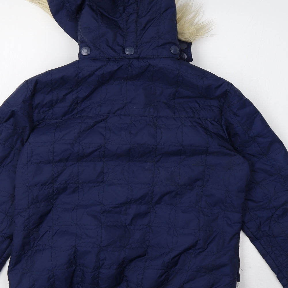 Paul Frank Womens Blue    Coat Size L