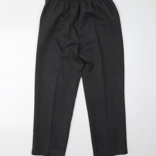 BM Womens Grey   Trousers  Size 12 L28 in